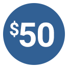 $50